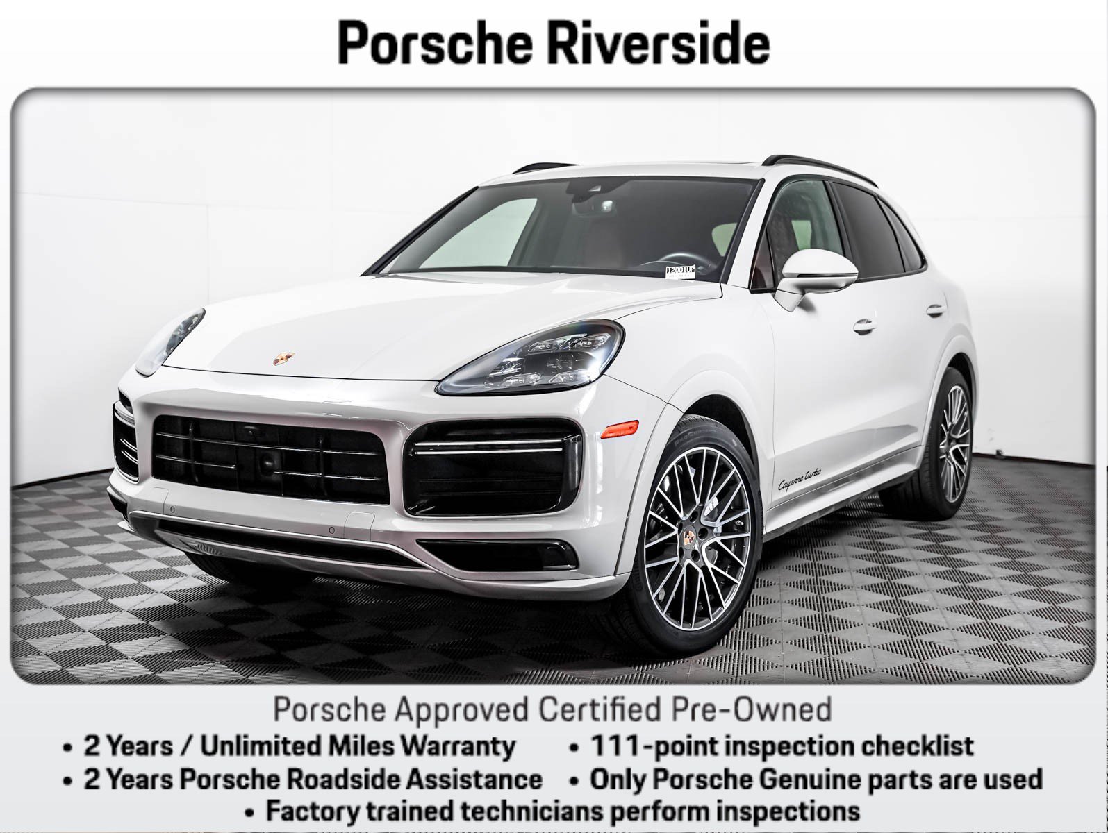 Certified 2023 Porsche Cayenne Turbo AWD/4WD image 1