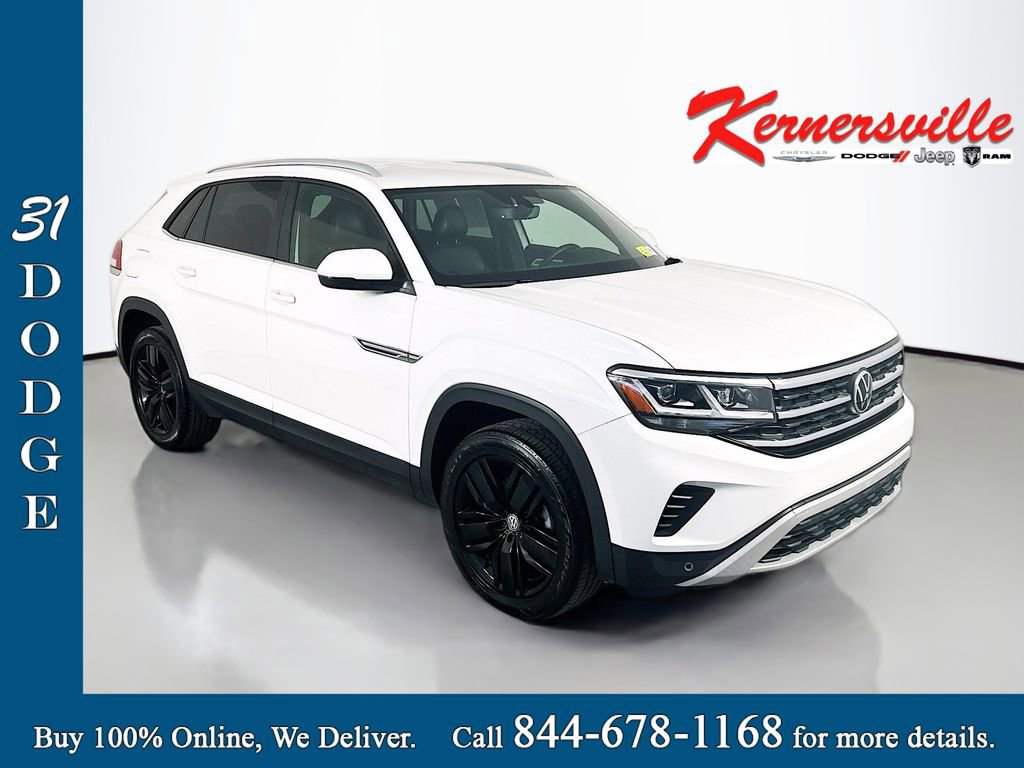 Used 2022 Volkswagen Atlas Cross Sport SE AWD/4WD image 1