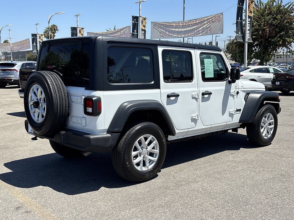 Used 2023 Jeep Wrangler Unlimited Sport AWD/4WD image 4