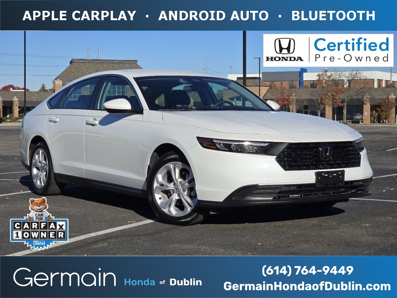 Certified 2025 Honda Accord LX image 1