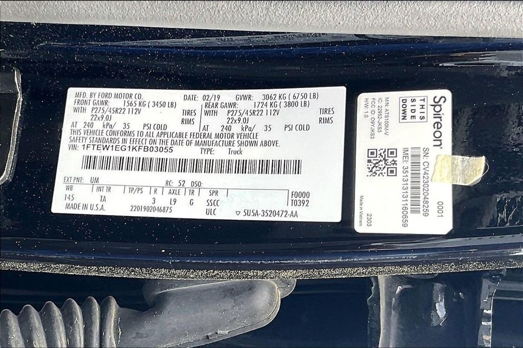 Used 2019 Ford F150 Limited w/ Trailer Tow Package AWD/4WD image 34