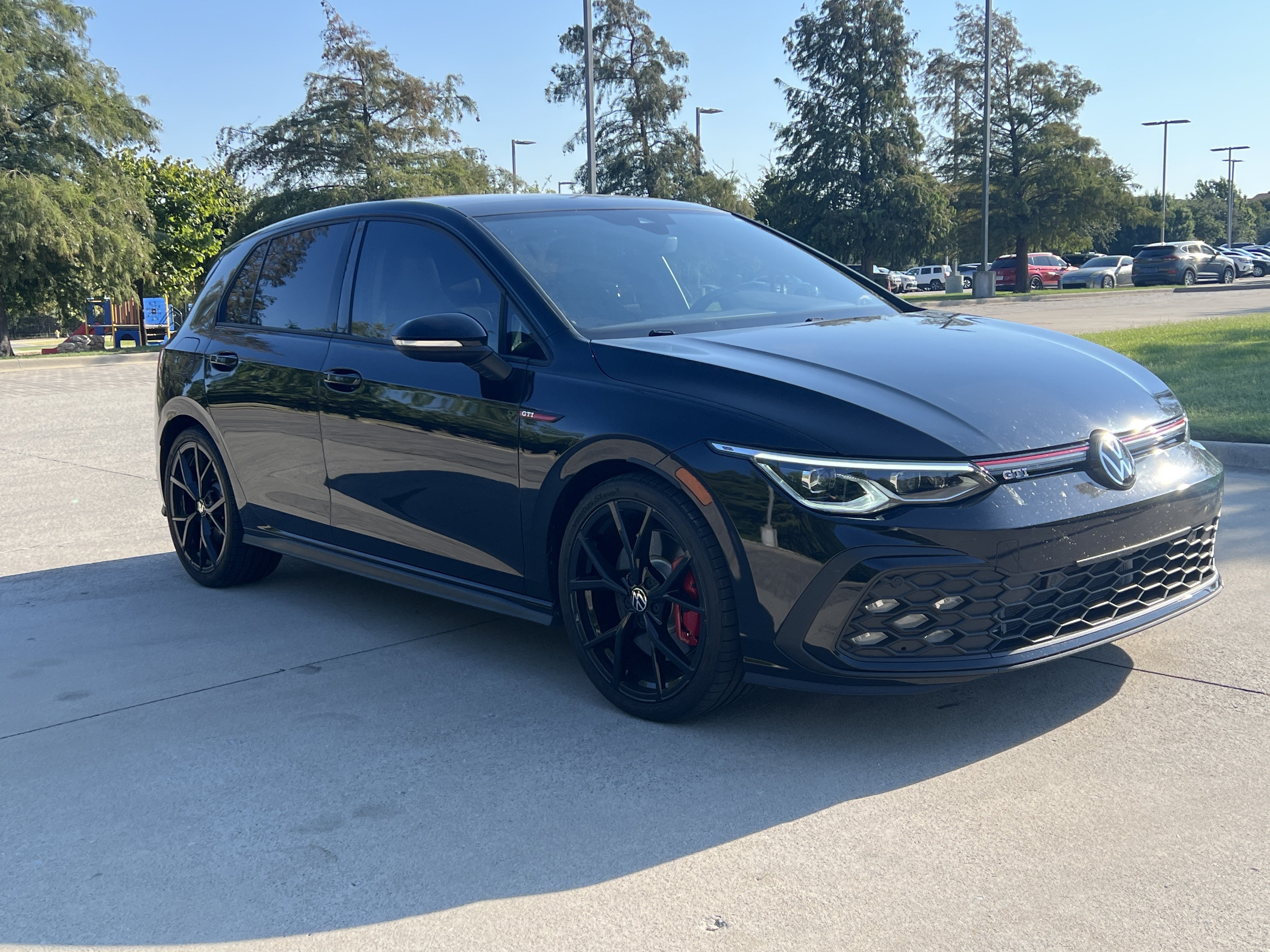 Certified 2024 Volkswagen GTI SE w/ SE Leather Seats Package FWD image 2