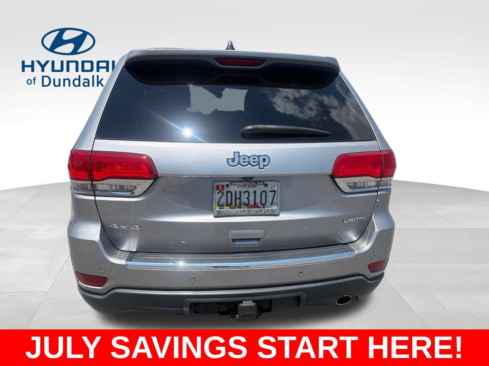 Used 2017 Jeep Grand Cherokee Limited w/ Trailer Tow Group IV AWD/4WD image 3