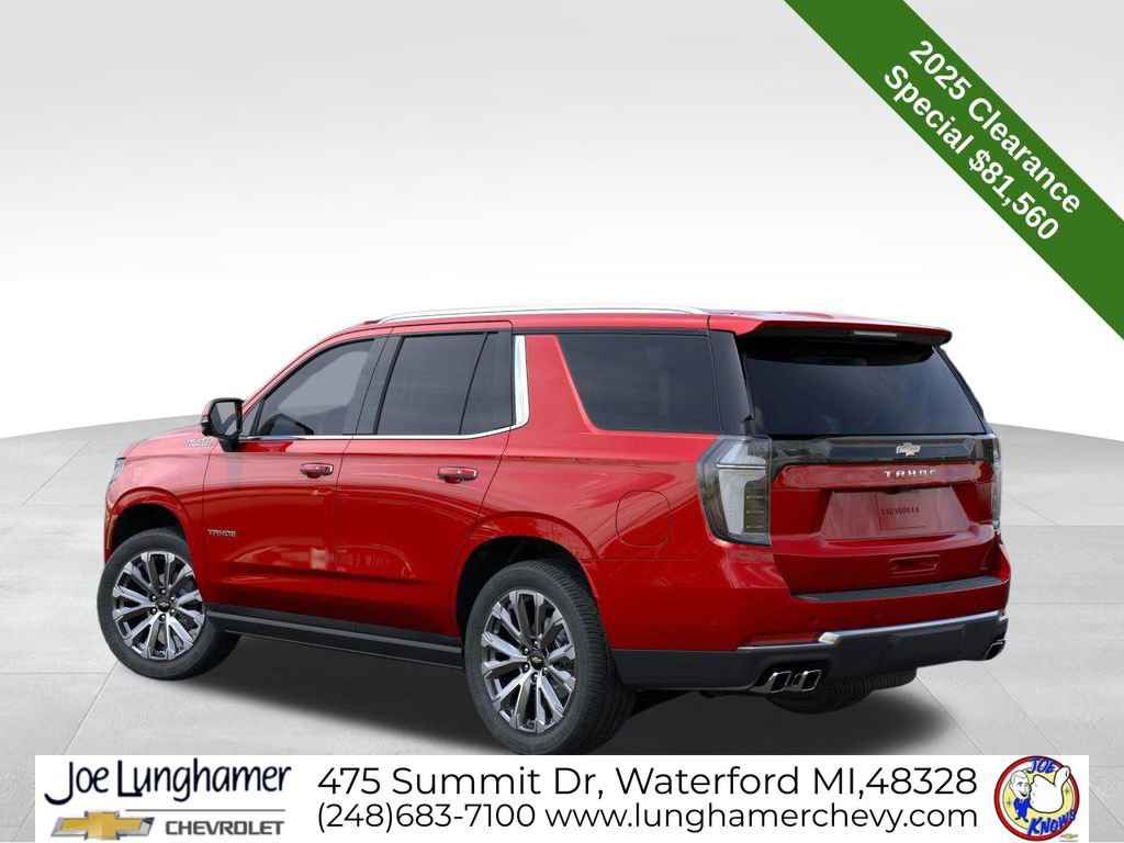 New 2025 Chevrolet Tahoe High Country image 3