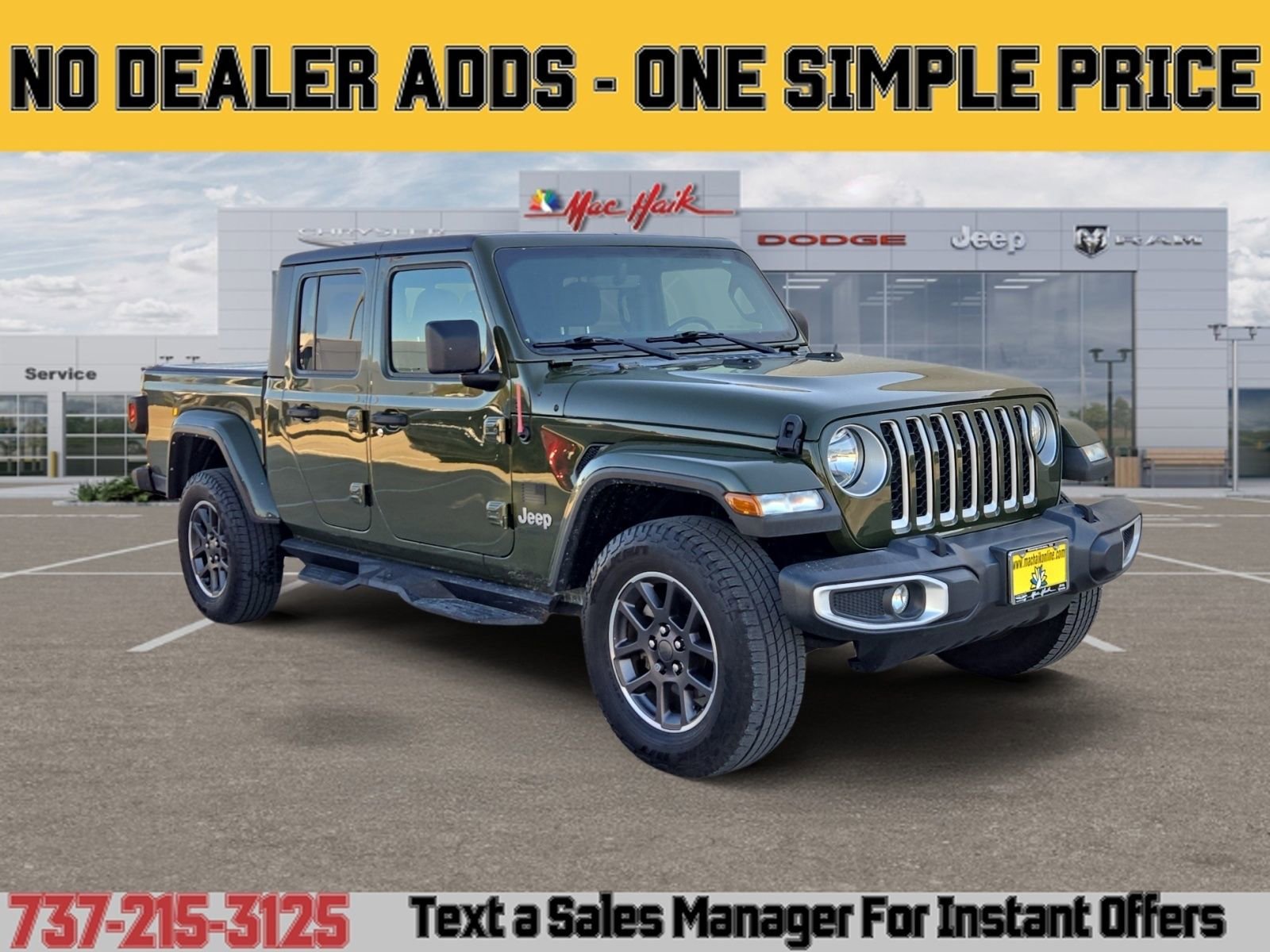 Certified 2022 Jeep Gladiator Overland w/ Cold Weather Group image 7