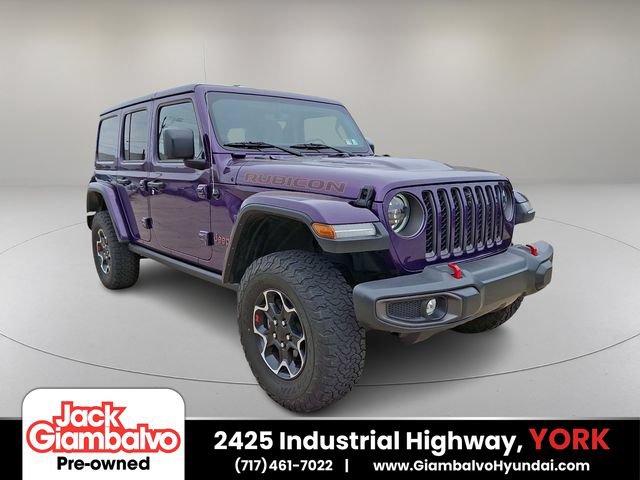 Used 2023 Jeep Wrangler Unlimited Rubicon w/ LED Lighting Group AWD/4WD image 1