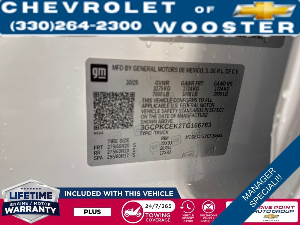 New 2026 Chevrolet Silverado 1500 Custom Trail Boss w/ Turbomax Blackout Package image 36