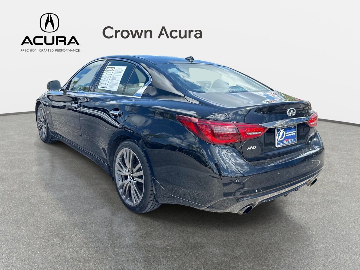 Used 2020 INFINITI Q50 Edition 30 w/ All Weather Package AWD/4WD image 3