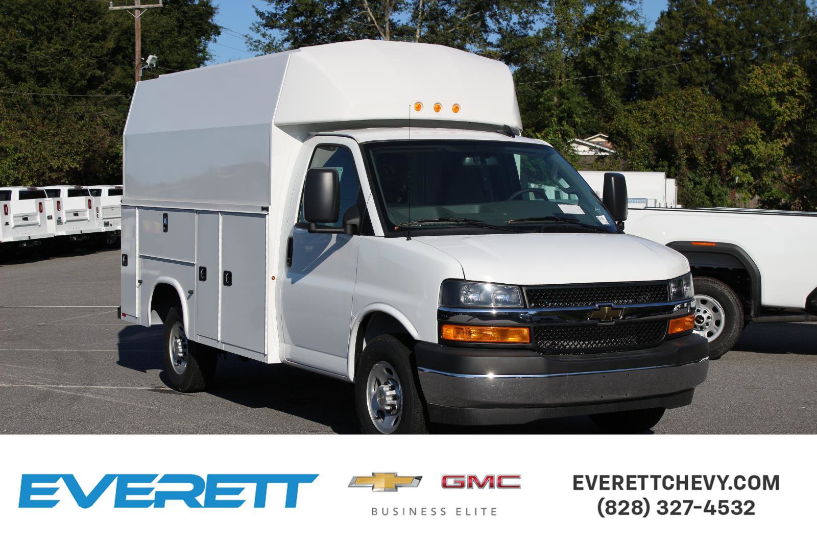 New 2025 Chevrolet Express 3500 w/ Power Convenience Package RWD image 1