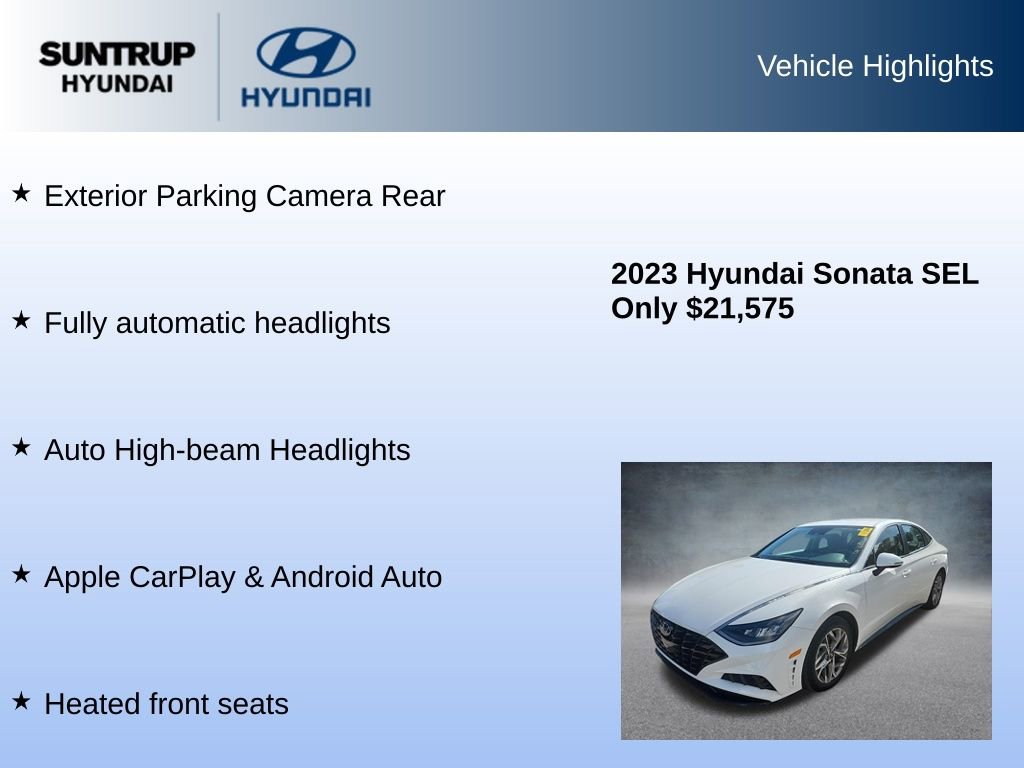 Used 2023 Hyundai Sonata SEL image 16