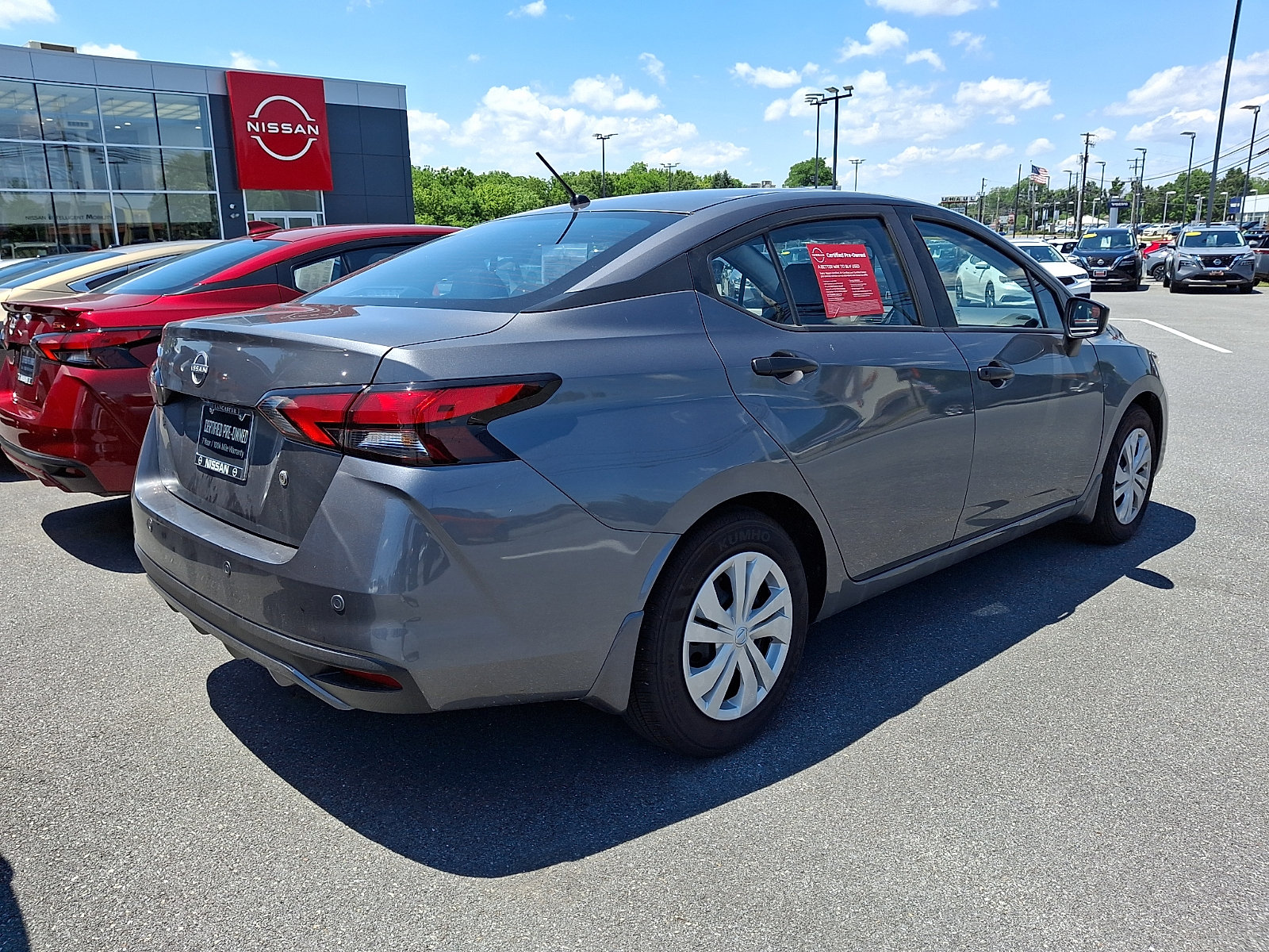 Certified 2025 Nissan Versa S w/ Trunk Package FWD image 5
