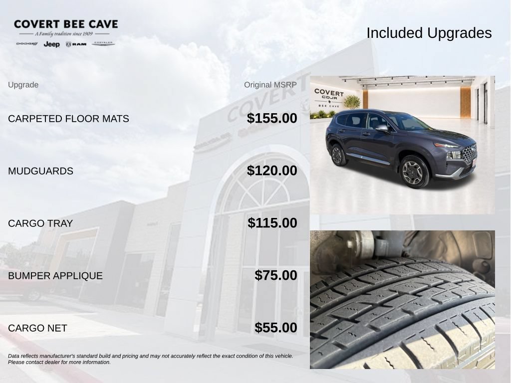 Used 2021 Hyundai Santa Fe Blue AWD/4WD image 11