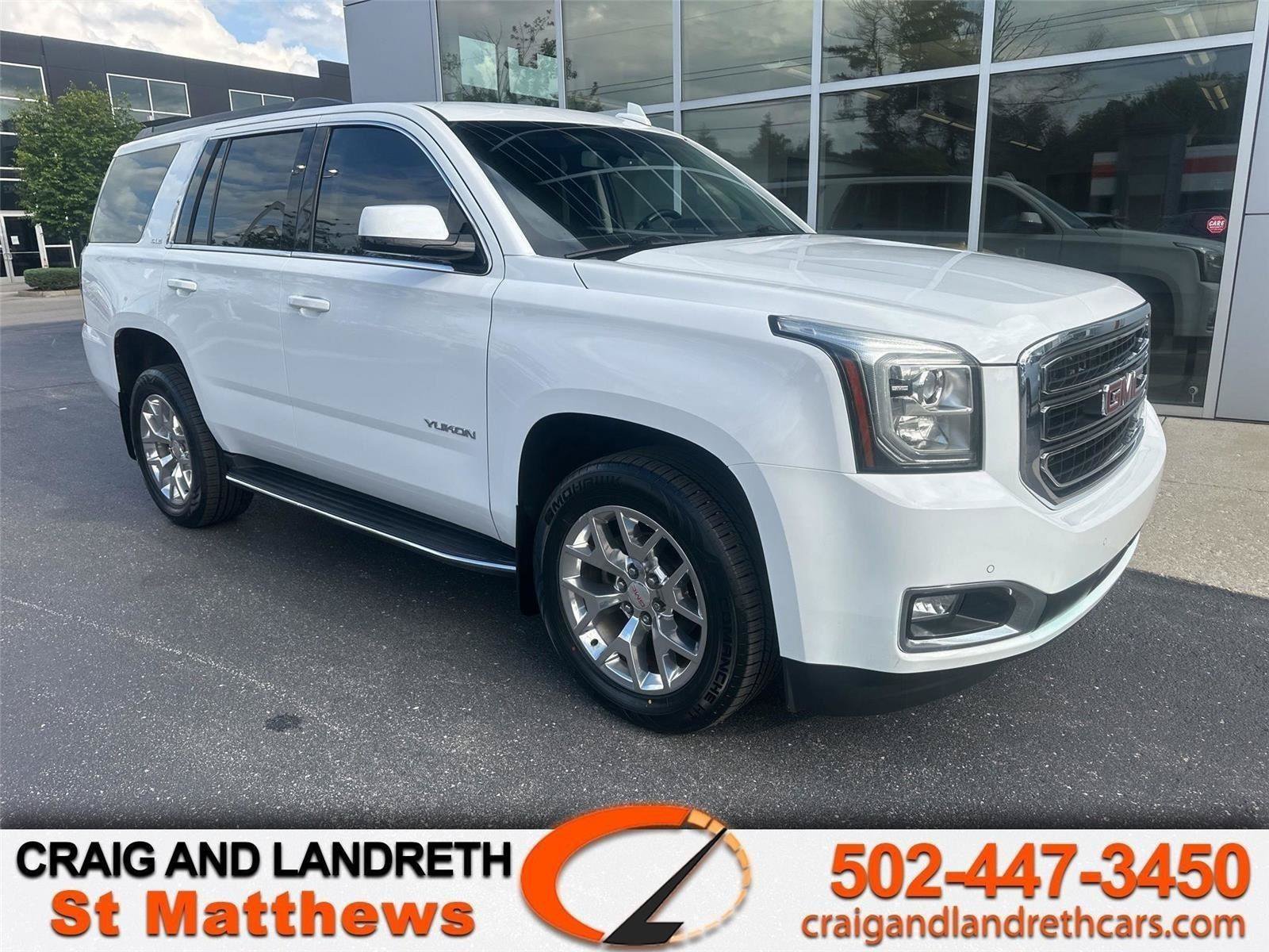 Used 2017 GMC Yukon SLE w/ SLE Value Package AWD/4WD image 1