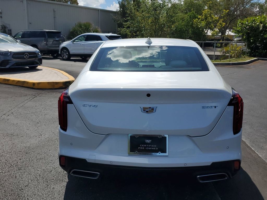 Certified 2023 Cadillac CT4 Premium Luxury w/ Technology Package image 13