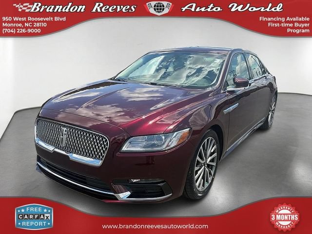 Used 2019 Lincoln Continental Select FWD image 1