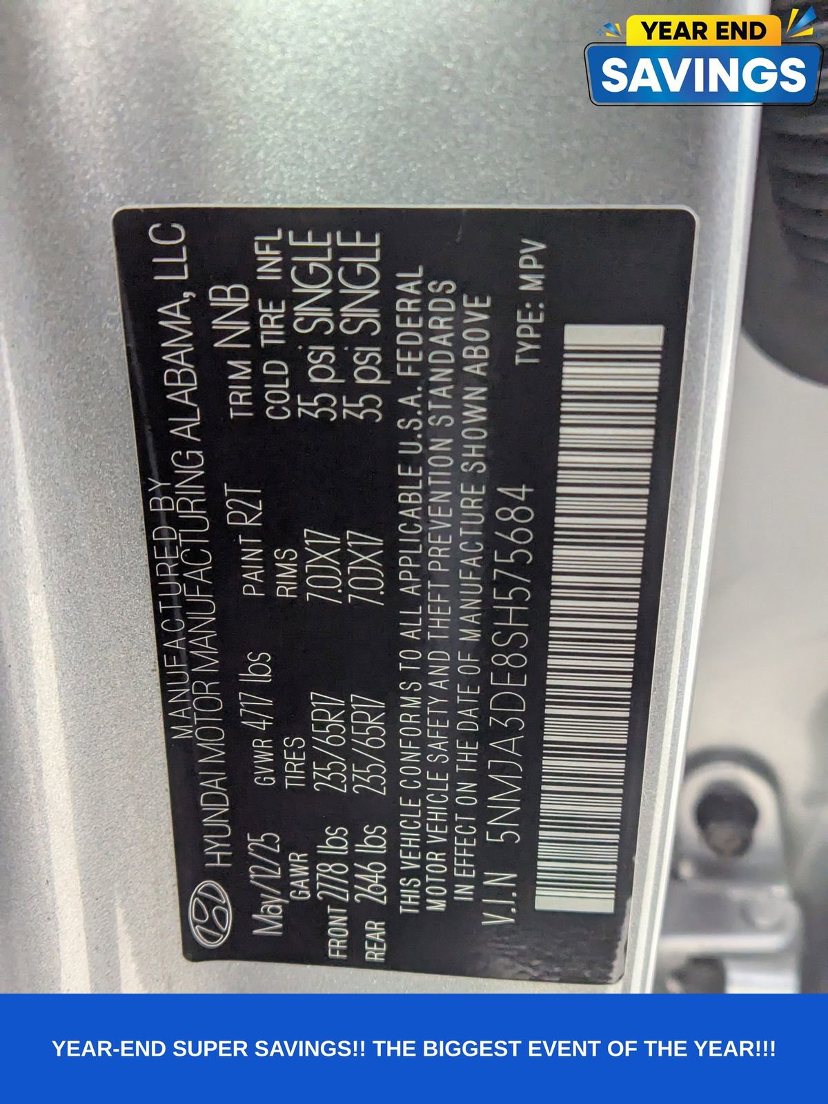 Used 2025 Hyundai Tucson SE image 41