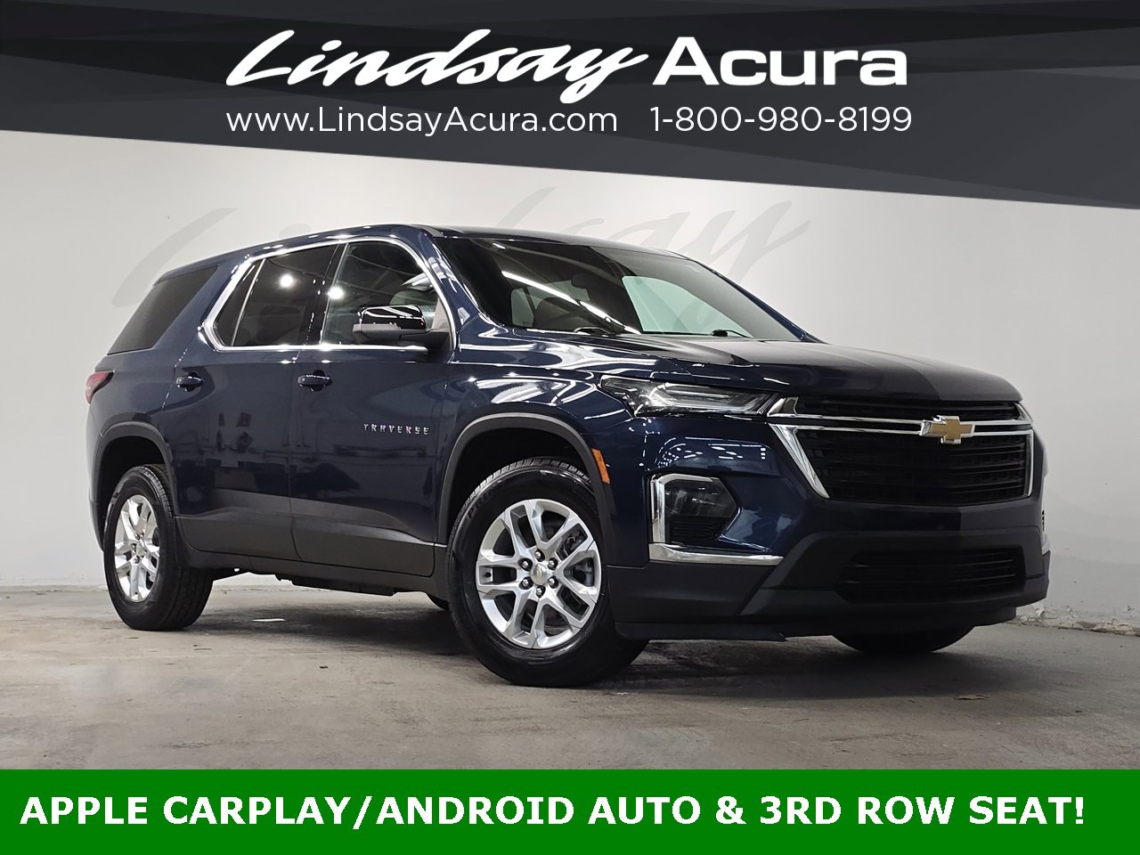 Used 2022 Chevrolet Traverse LS image 1