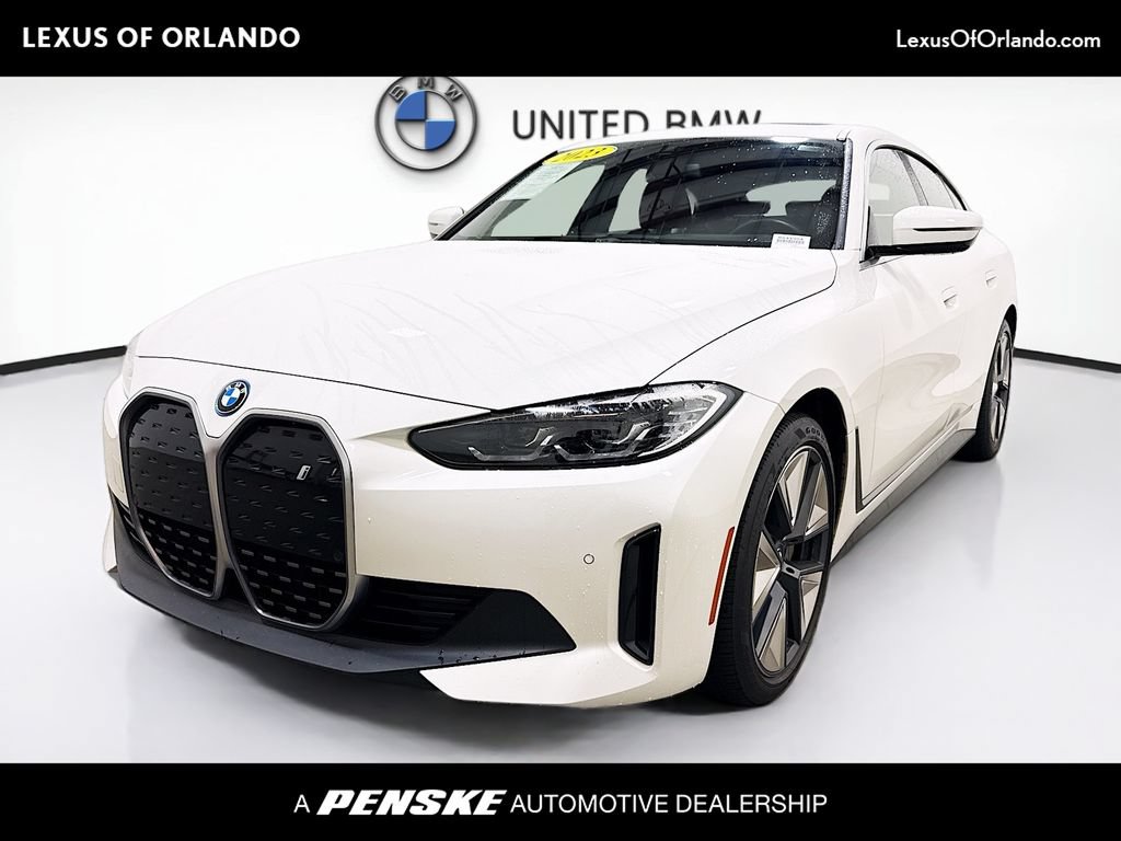Used 2023 BMW i4 eDrive40 w/ Premium Package RWD image 1