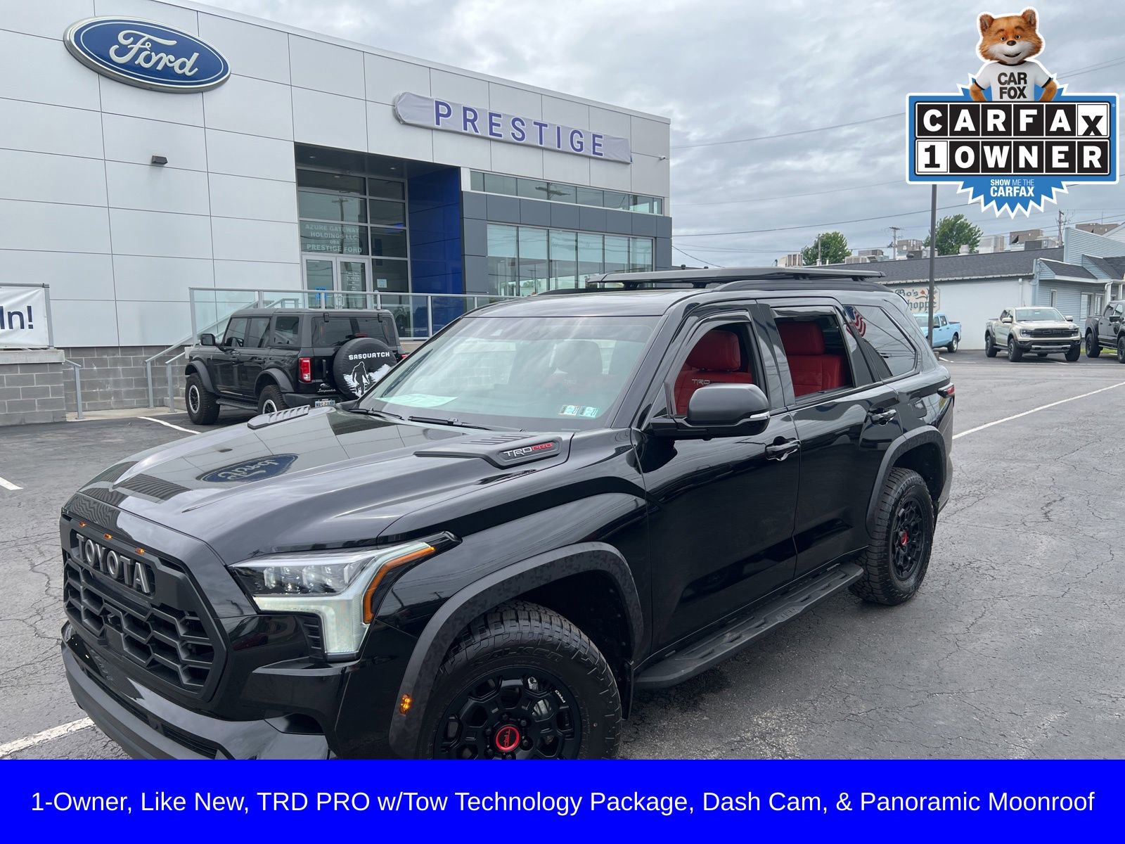 Used 2025 Toyota Sequoia TRD Pro w/ Tow Technology Package AWD/4WD image 1