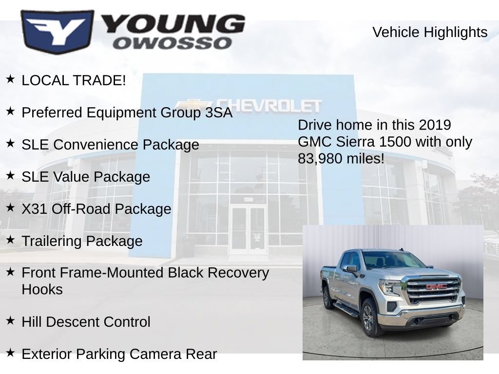 Certified 2019 GMC Sierra 1500 SLE w/ SLE Value Package AWD/4WD image 8
