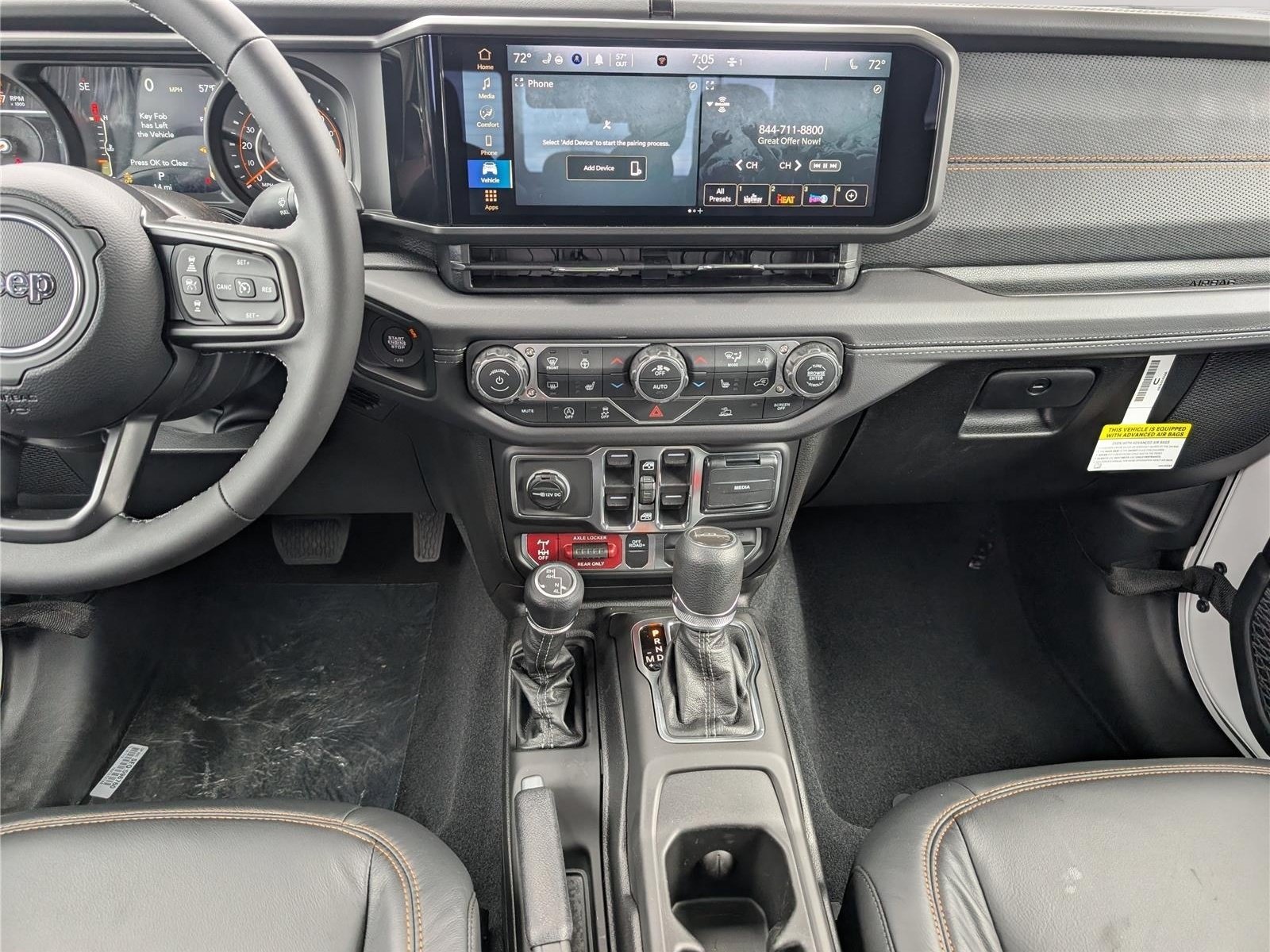 New 2026 Jeep Gladiator Mojave w/ Steel Bumper Group AWD/4WD image 16