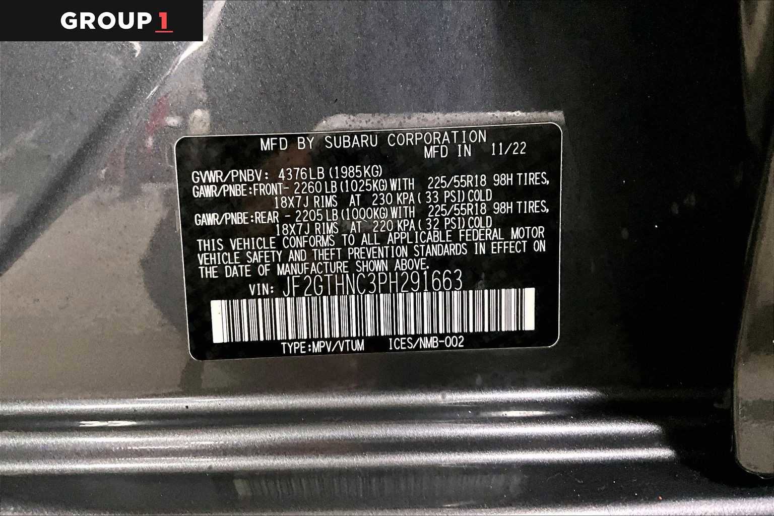 Certified 2023 Subaru Crosstrek 2.5i Limited image 36