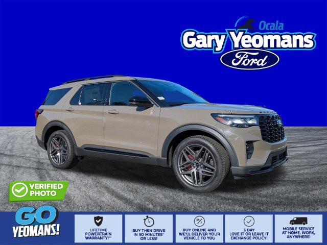 New 2026 Ford Explorer ST w/ Sun And Sound Package RWD image 1