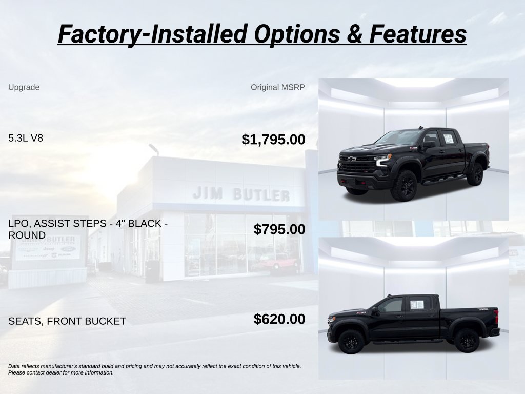 Used 2022 Chevrolet Silverado 1500 LT Trail Boss AWD/4WD image 3