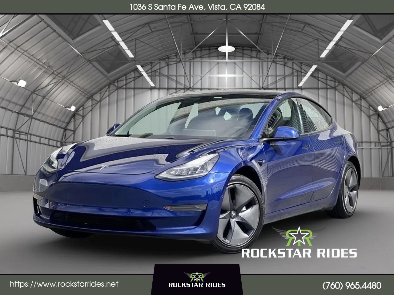Used 2020 Tesla Model 3 Standard Range RWD image 1