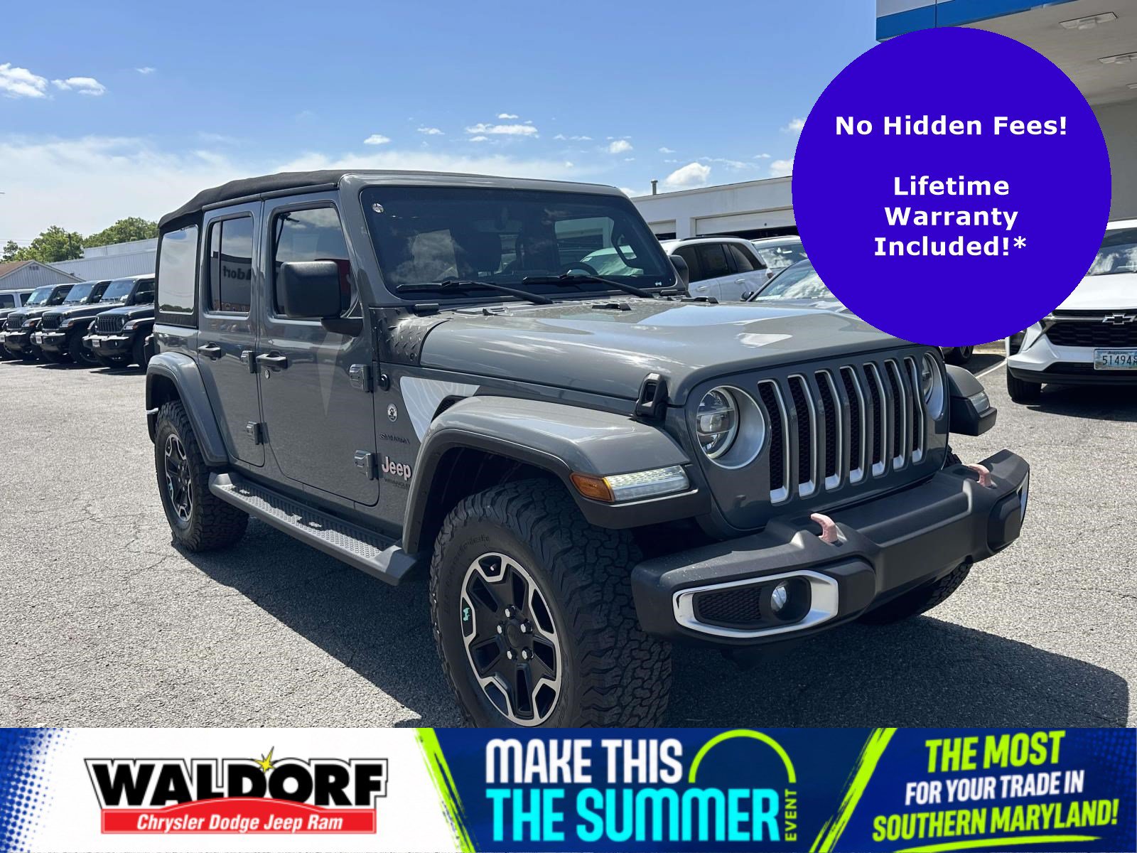 Used 2021 Jeep Wrangler Unlimited Sahara