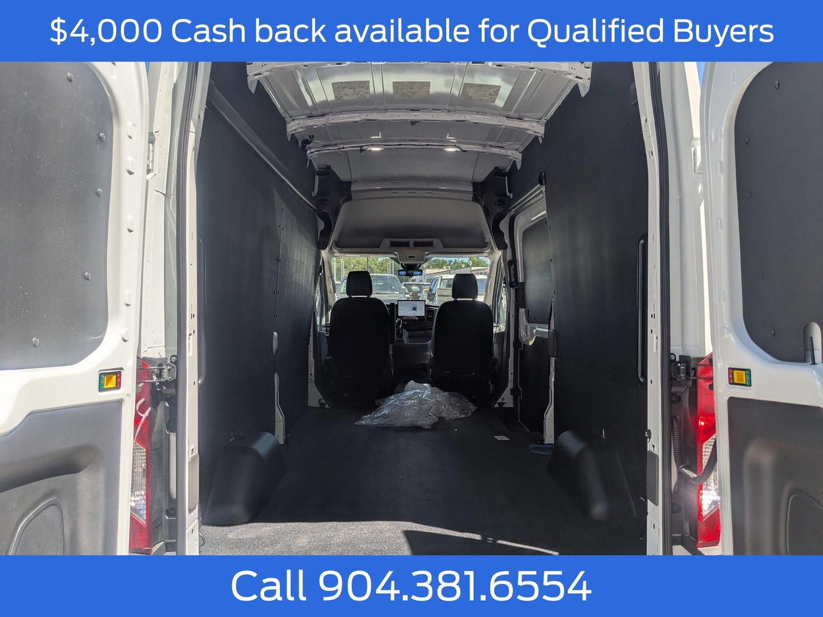 New 2026 Ford Transit 250 148 High Roof w/ Load Area Protection Package RWD image 12