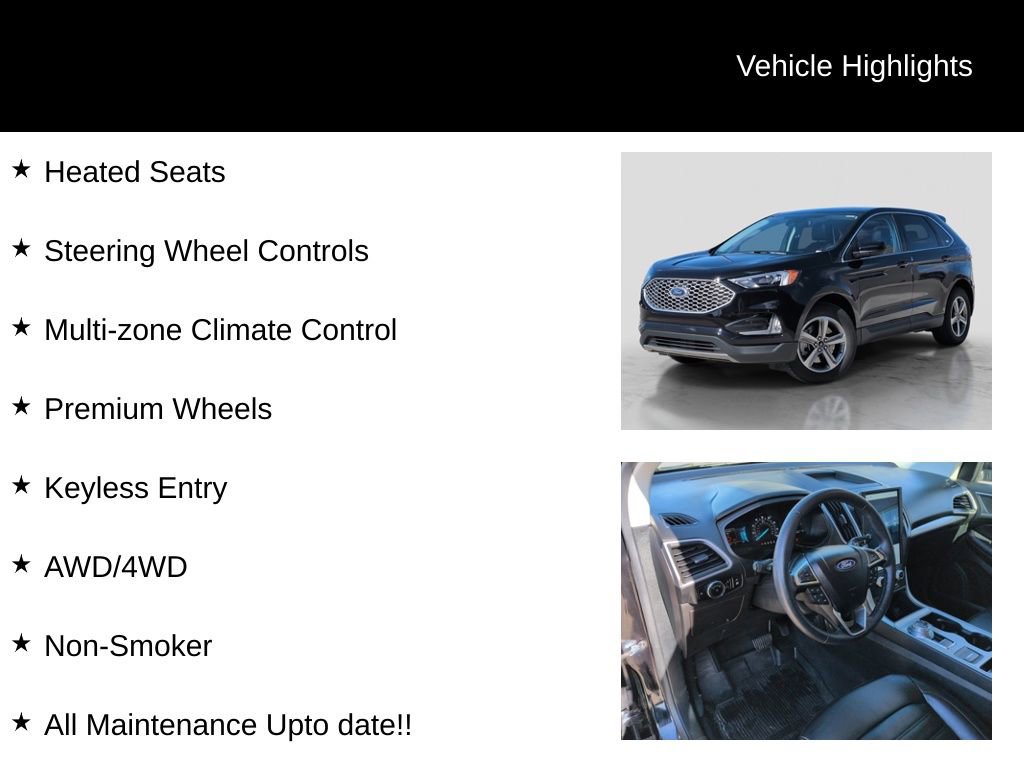 Certified 2024 Ford Edge SEL w/ Convenience Package image 11