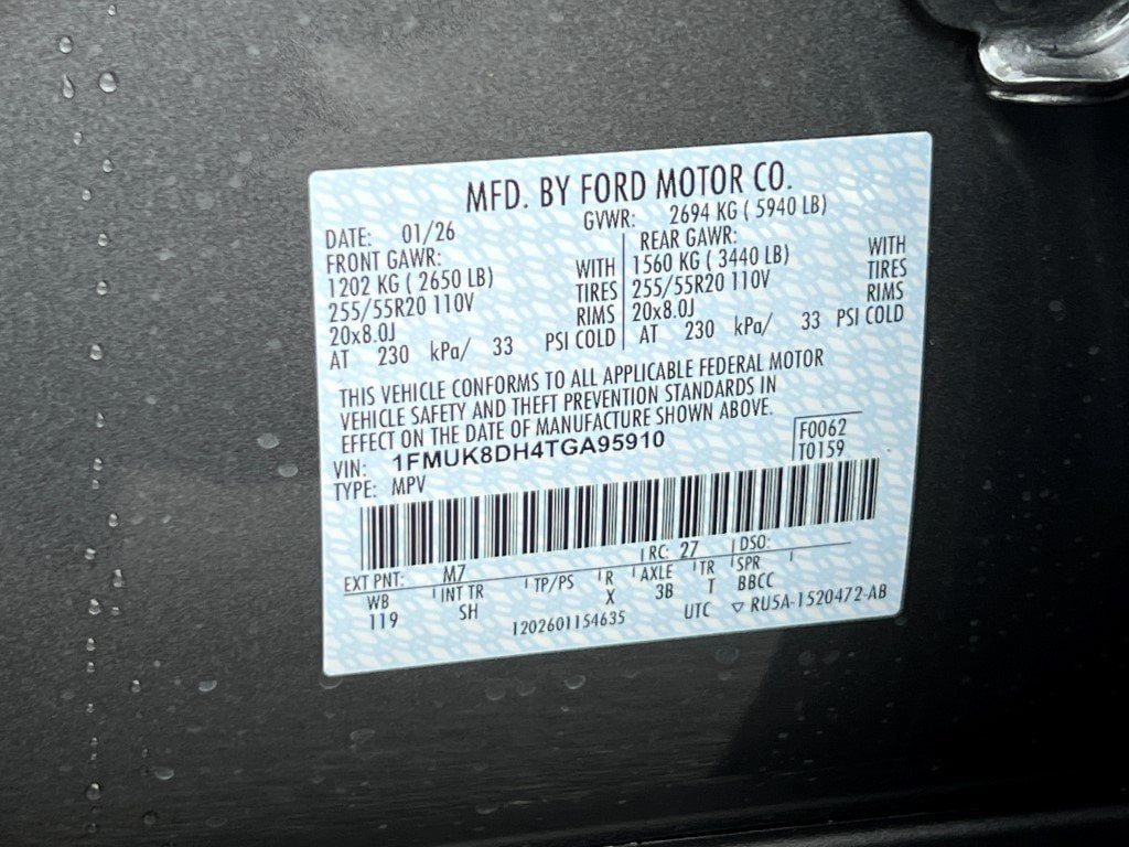 New 2026 Ford Explorer Active w/ Active Comfort Package AWD/4WD image 20