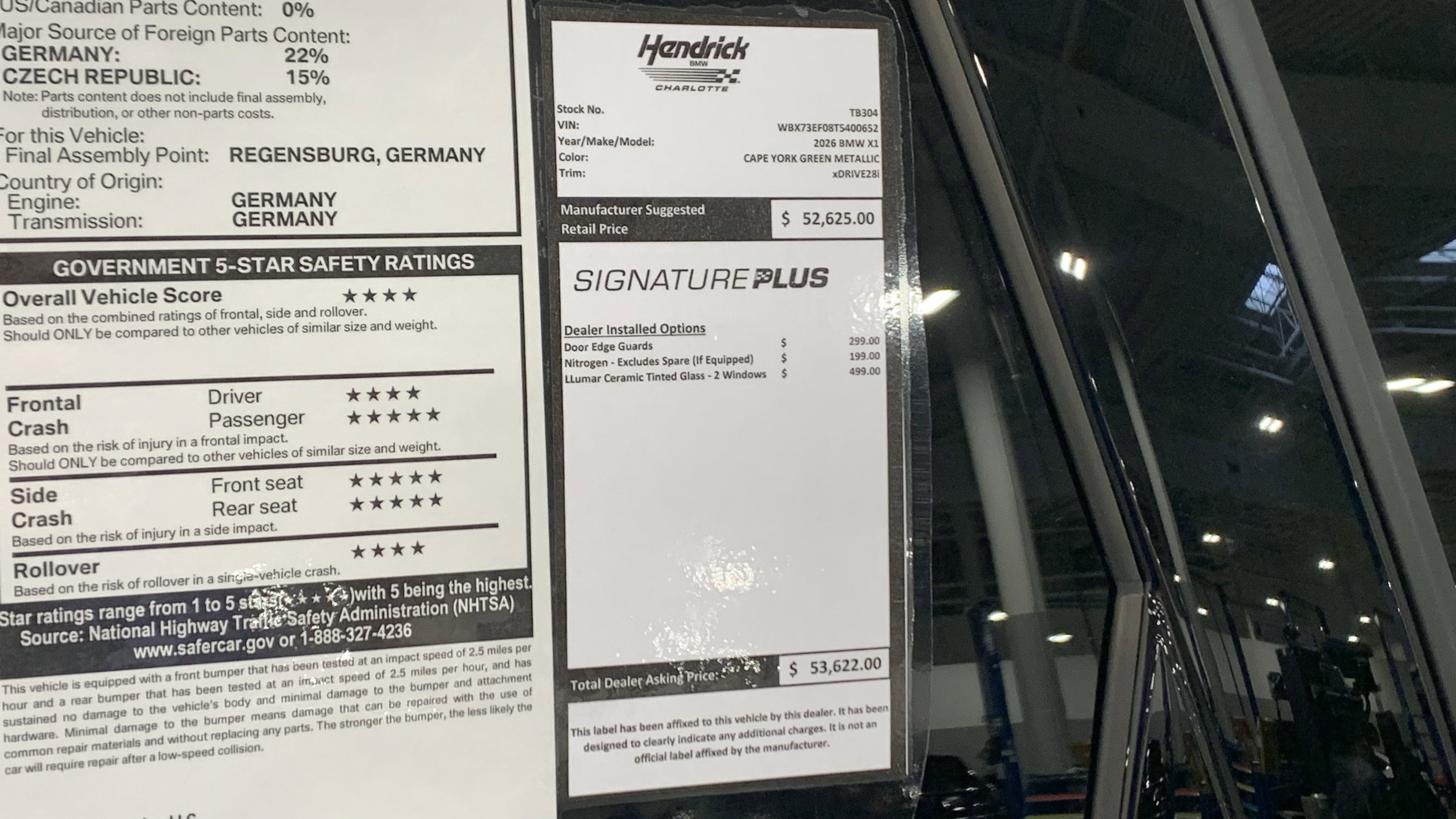 New 2026 BMW X1 xDrive28i w/ Technology Package image 32