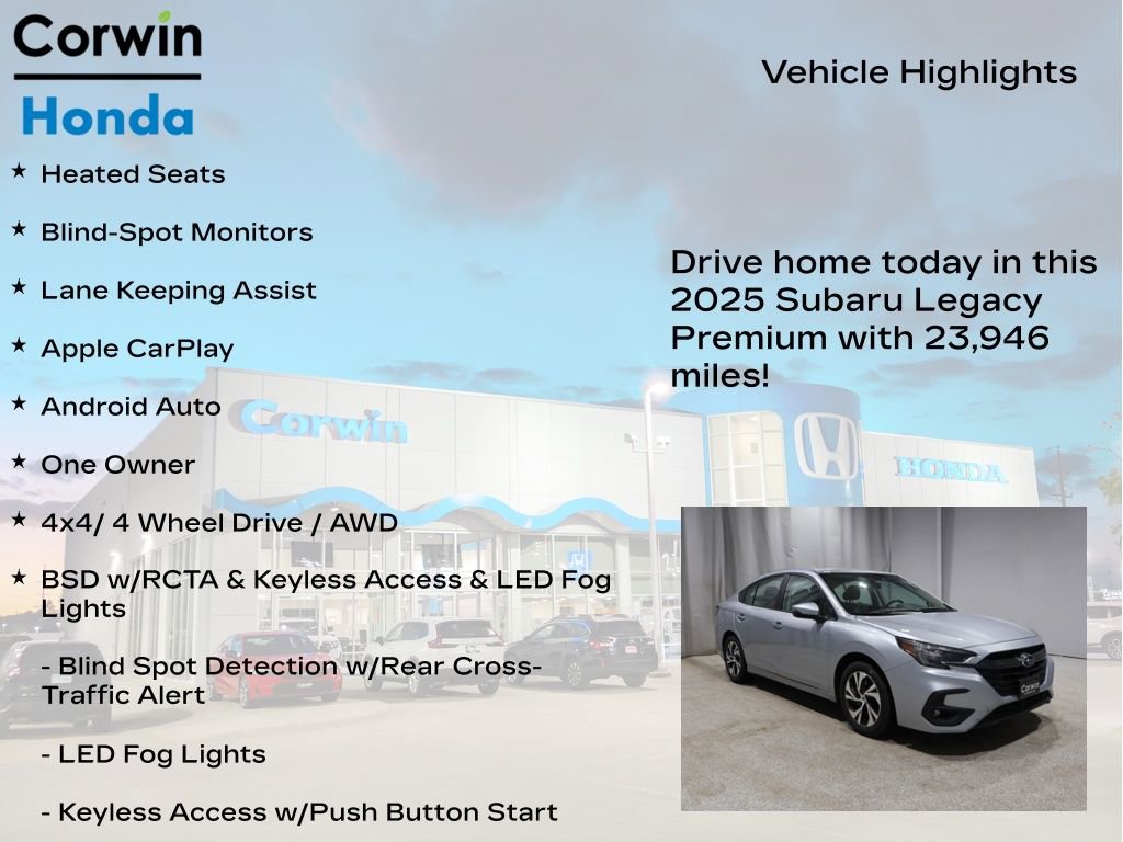 Used 2025 Subaru Legacy Premium image 6