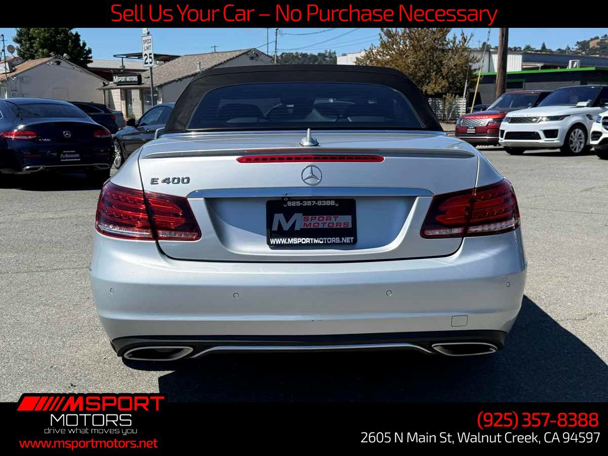 Used 2015 Mercedes-Benz E 400 Cabriolet w/ Premium 1 Package image 13