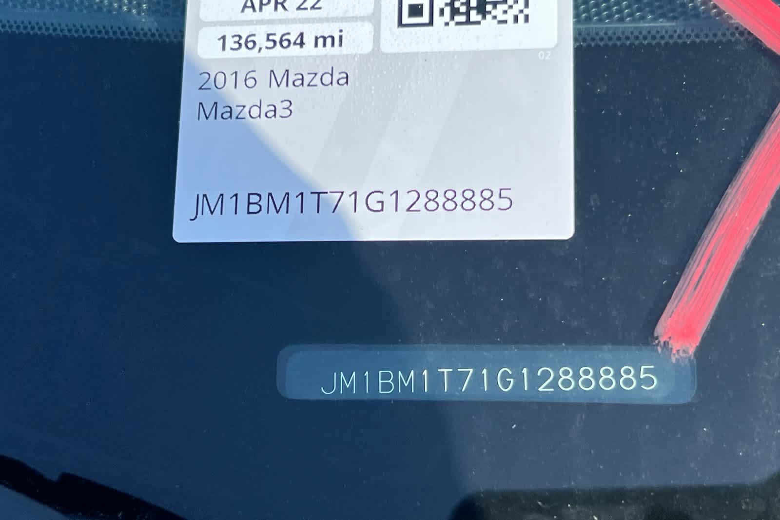 Used 2016 MAZDA MAZDA3 i Sport FWD image 23