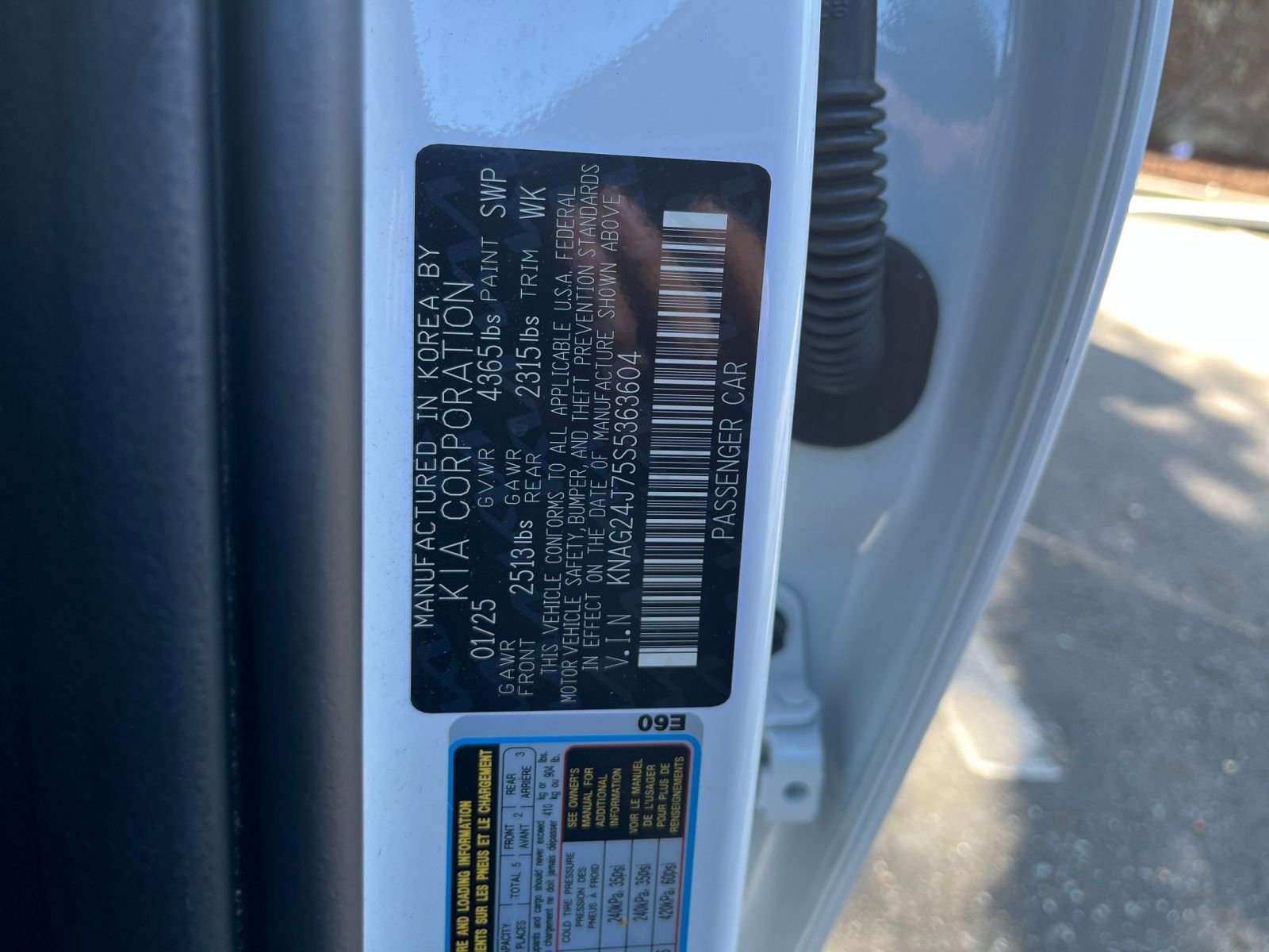 Used 2025 Kia K5 LXS image 28