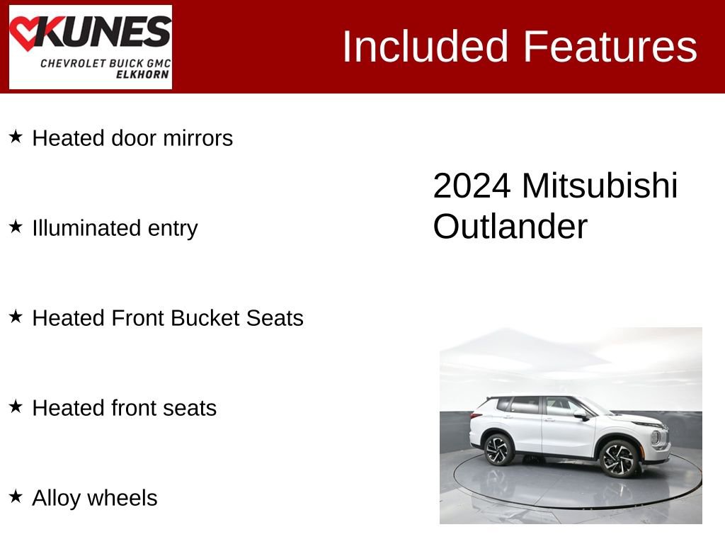 Used 2024 Mitsubishi Outlander SE image 3