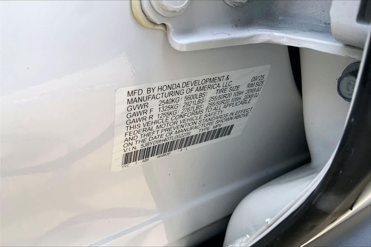 Used 2026 Acura MDX w/ Technology Package FWD image 34