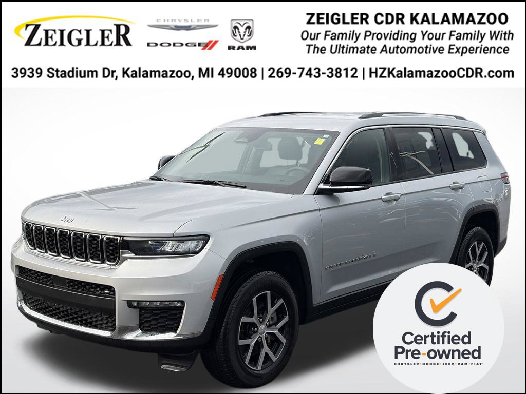 Certified 2023 Jeep Grand Cherokee L Limited AWD/4WD image 1
