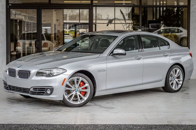 Used 2015 BMW 535i 535i - SILVER ON BLACK - NAV - image 2