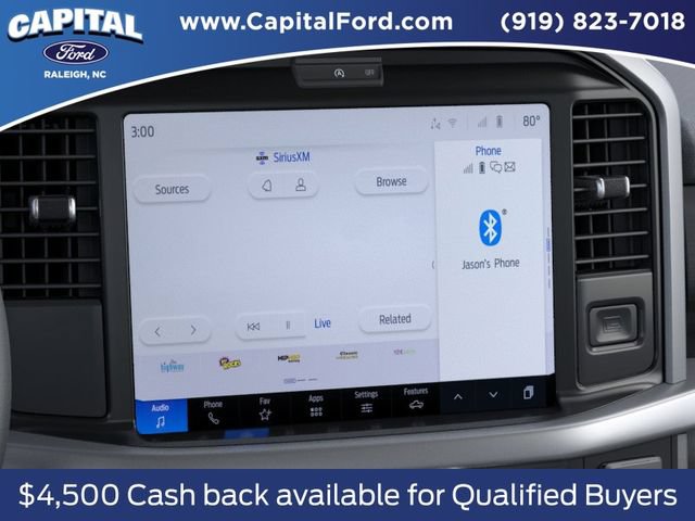 New 2026 Ford F150 XLT w/ XLT Black Appearance Package AWD/4WD image 15