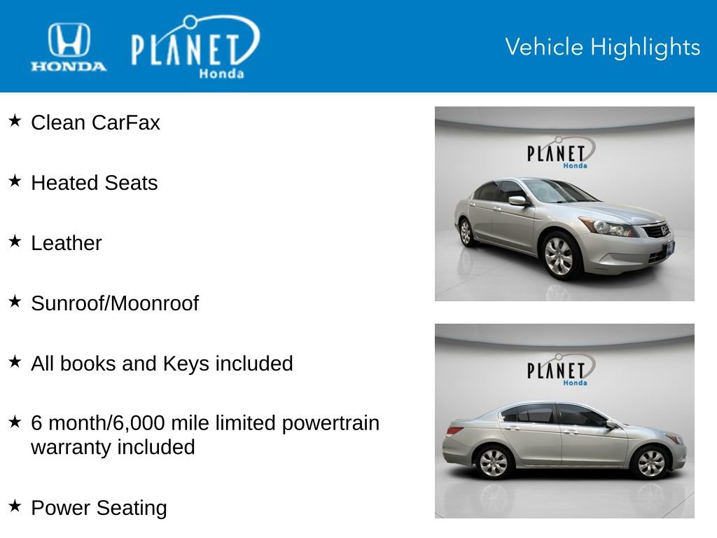 Used 2009 Honda Accord EX-L image 4