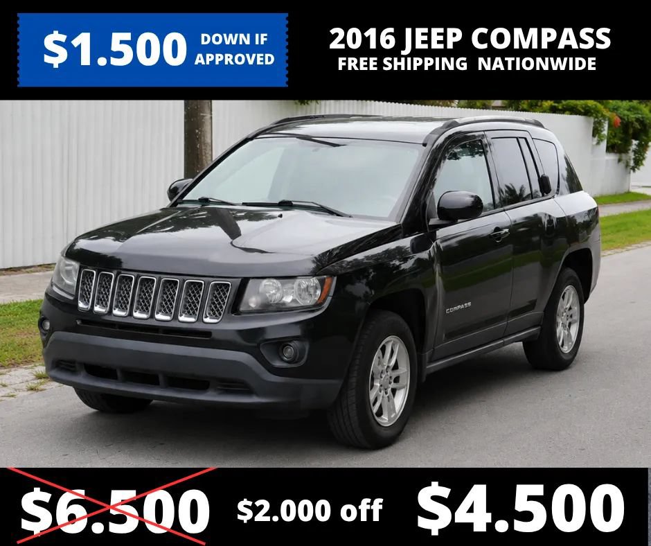 Used 2016 Jeep Compass Latitude FWD image 1