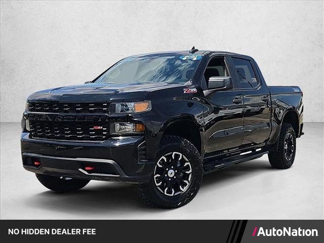 Certified 2021 Chevrolet Silverado 1500 Custom Trail Boss AWD/4WD image 1