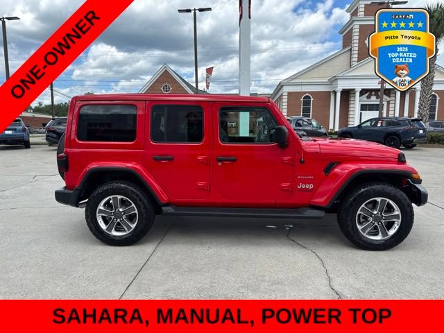 Used 2020 Jeep Wrangler Unlimited Sahara AWD/4WD image 4
