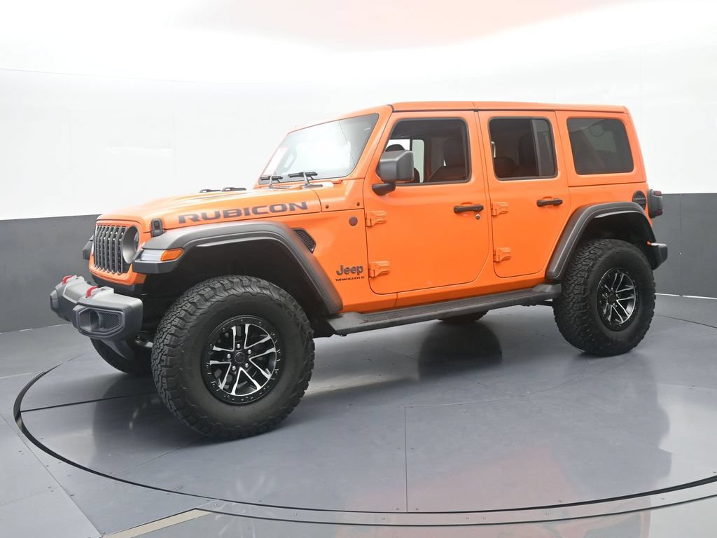 Used 2025 Jeep Wrangler Unlimited Rubicon w/ XTREMEE 35" Tire Package AWD/4WD image 2