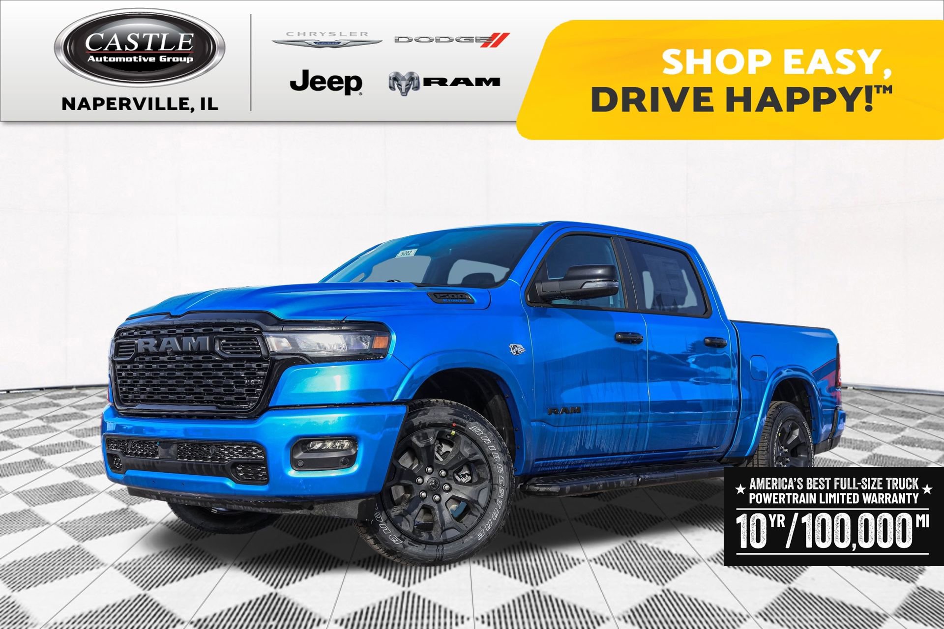 New 2026 RAM 1500 4x4 Crew Cab