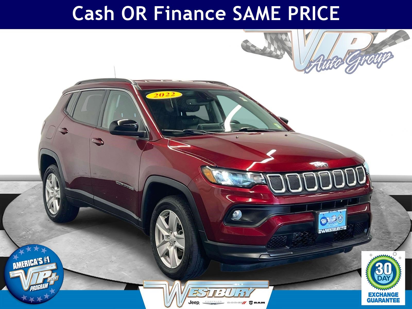 Certified 2022 Jeep Compass Latitude w/ Convenience Group AWD/4WD image 1